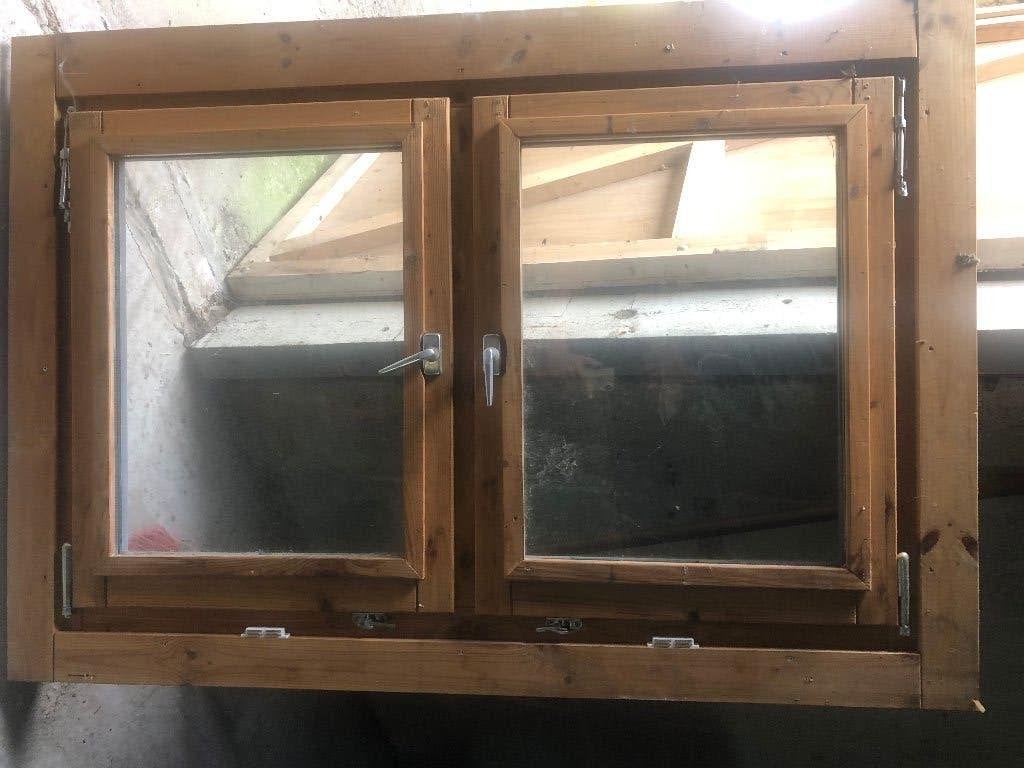 blokhutramen ramen voor blokhut, Tuin en Terras, Tuinhuizen, Blokhut, 2 ramen, Hout, Ophalen