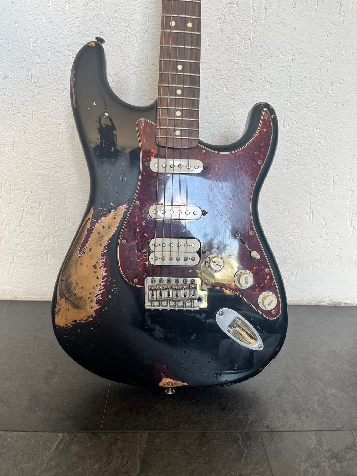Fender stratocaster mex 2001, Ophalen, Gebruikt, Solid body, Fender