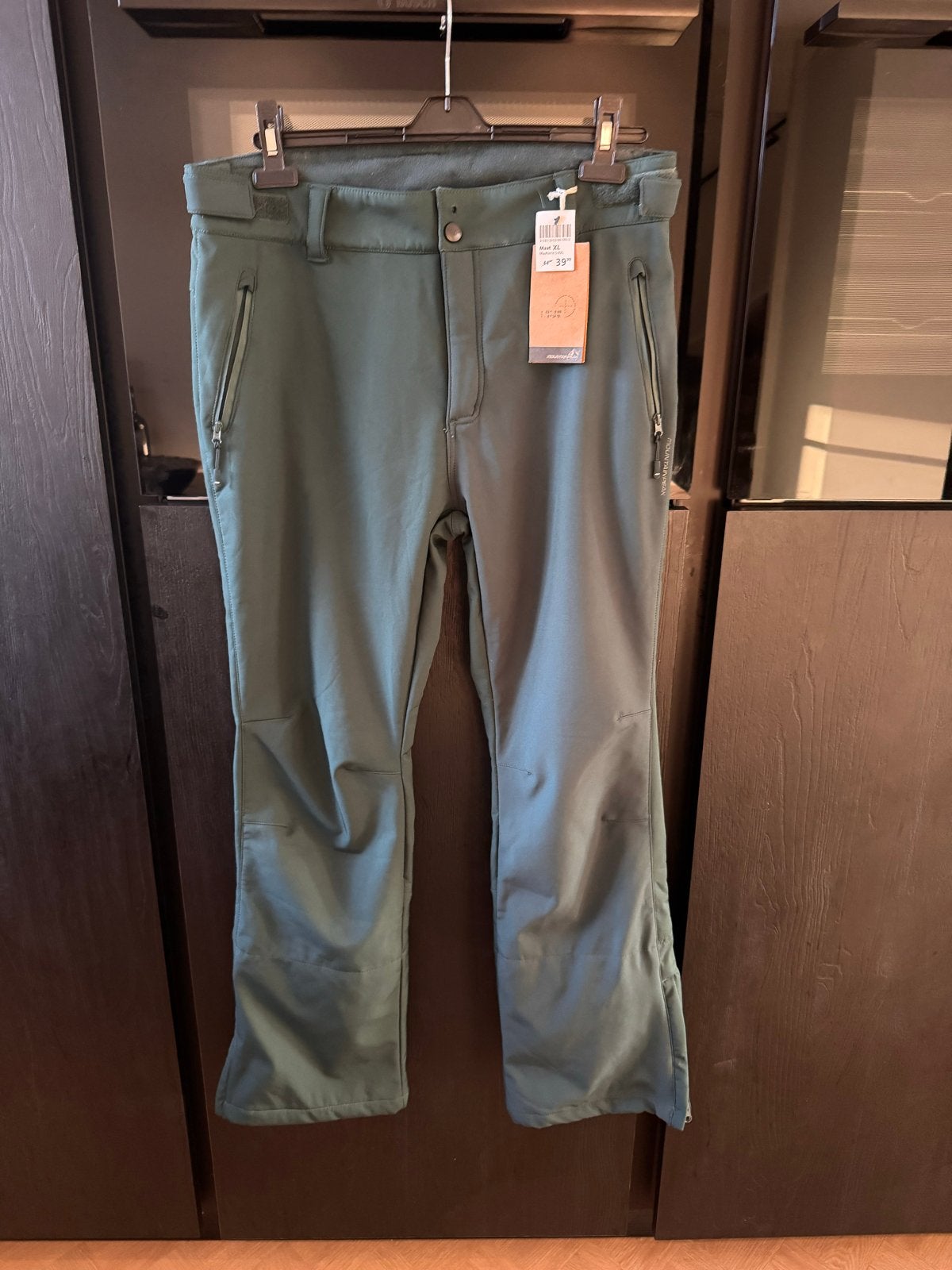 Mountain Peak Softshell Skibroek - Mooi Groen, Ophalen of Verzenden, Nieuw, Maat 46/48 (XL) of groter, Broek