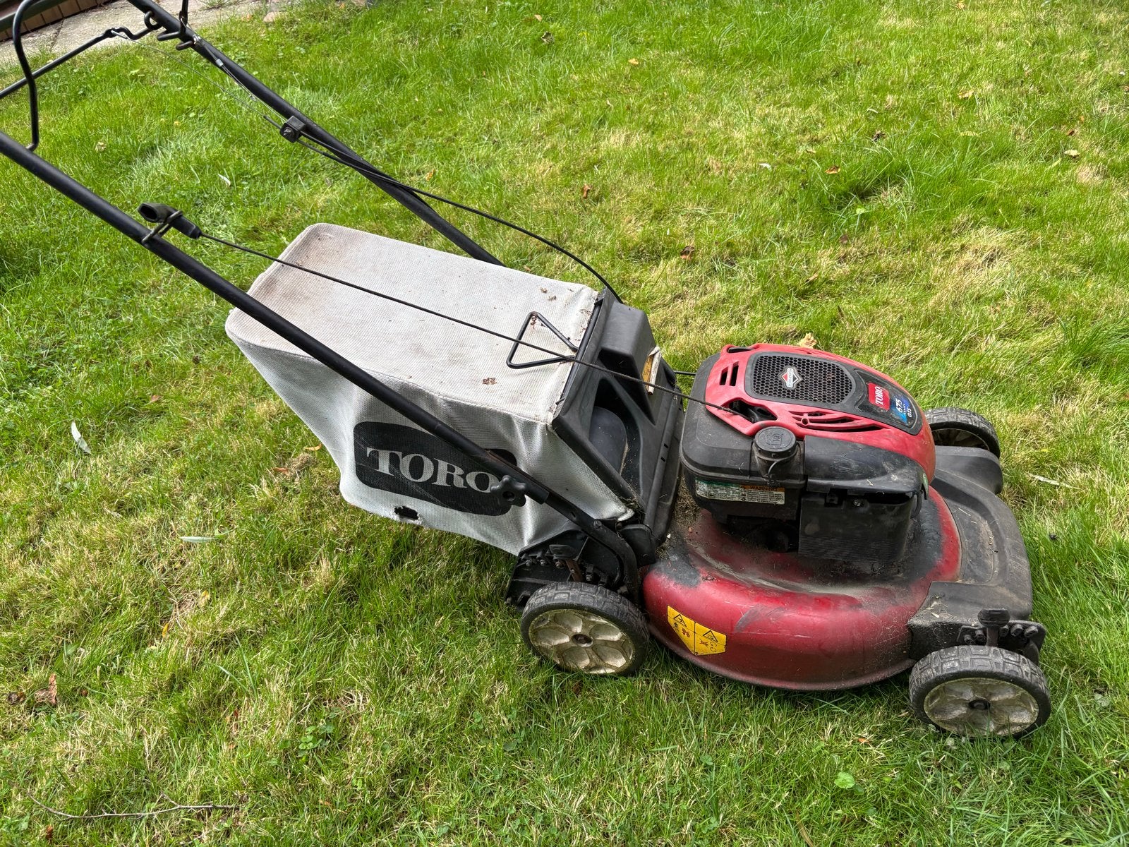 Toro  675-GTS 53 cm Benzine Grasmaaier, Ophalen, Cirkelmaaier, Gebruikt, Benzine-grasmaaier