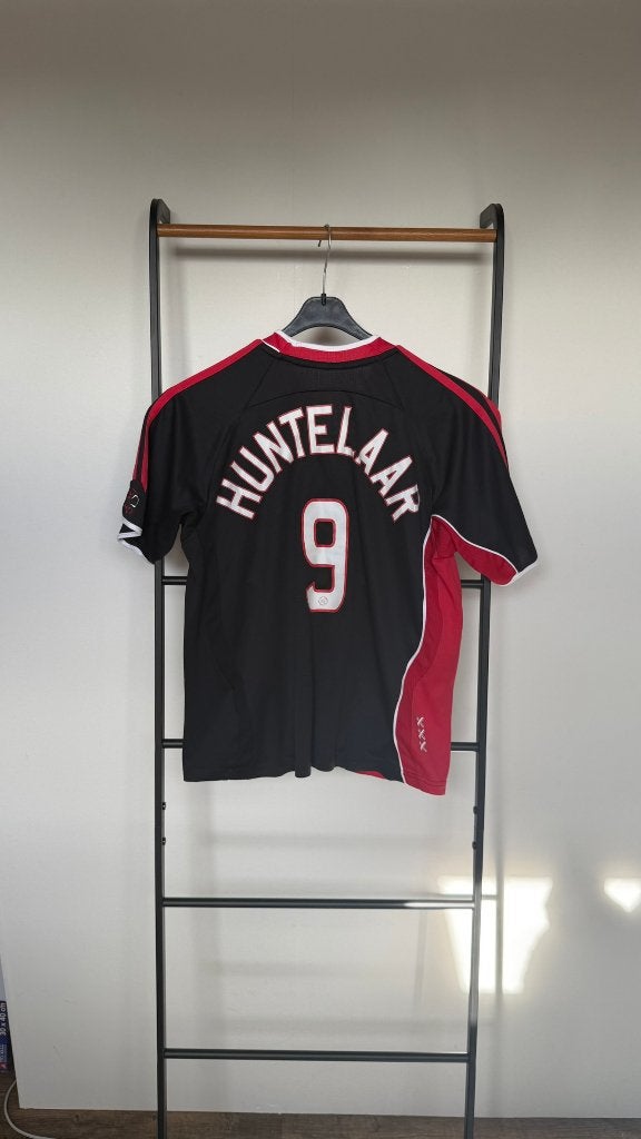 Ajax 2006/07 Uitshirt Maat Boys M #9 Huntelaar, Sport en Fitness, Voetbal, Ophalen of Verzenden, Shirt