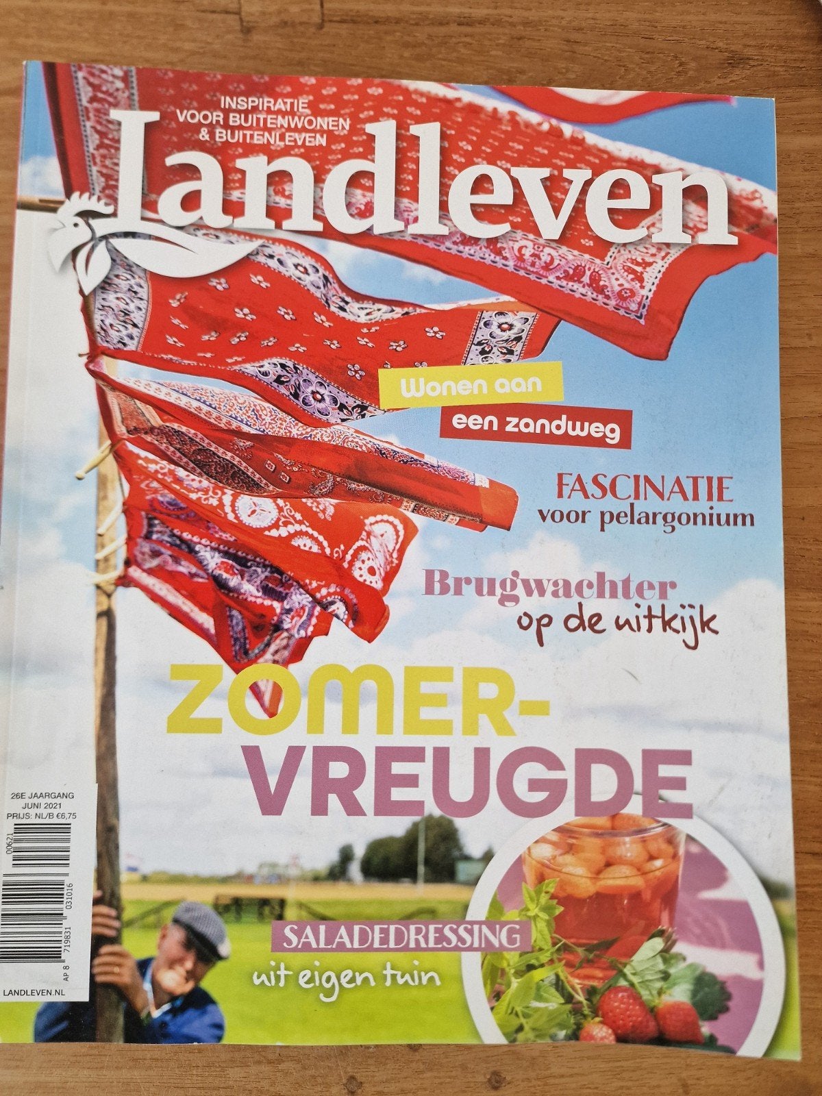 LANDLEVEN volledige jaargang 2021, Boeken, Wonen en Tuinieren, Ophalen of Verzenden, Gelezen, Interieur en Design