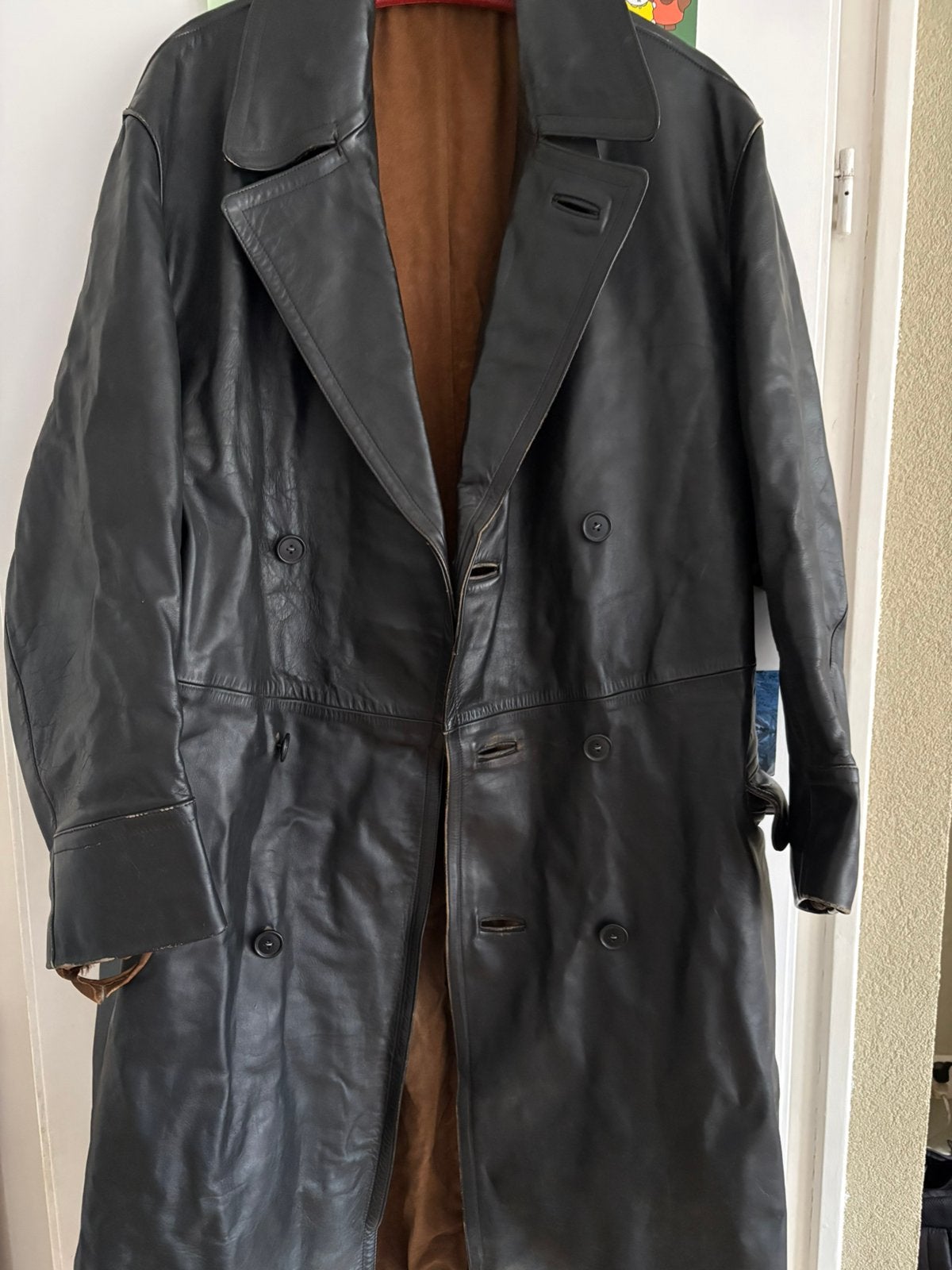 Motorjas vintage, Motoren, Ophalen, Tweedehands, Heren, Jas | leer