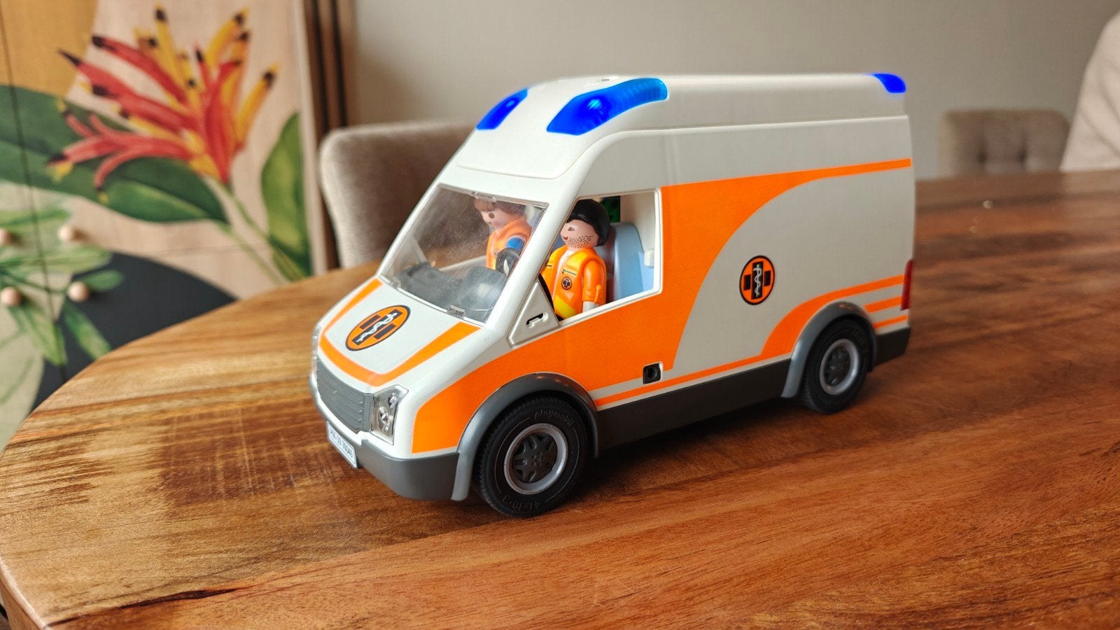 Playmobil Ambulance met Licht en Geluid, Ophalen of Verzenden, Zo goed als nieuw, Jongen of Meisje