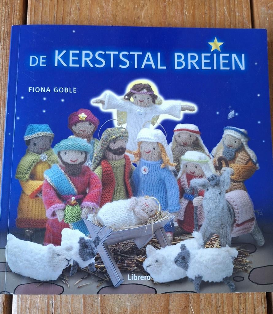De Kerststal Breien - Fiona Goble, Verzenden, Zo goed als nieuw, Breien en Haken, Fiona Goble