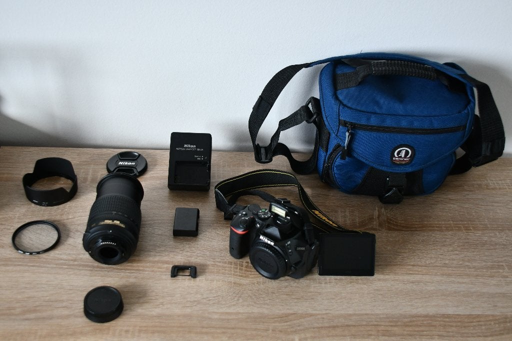 Nikon D5500 24MP foto- + videocamera met WiFi VANAF €270,-, Audio, Tv en Foto, Fotocamera's Digitaal, Ophalen, Spiegelreflex, Zo goed als nieuw