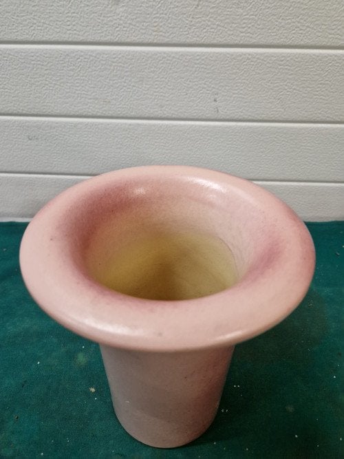 vaas roze vintage, Ophalen of Verzenden