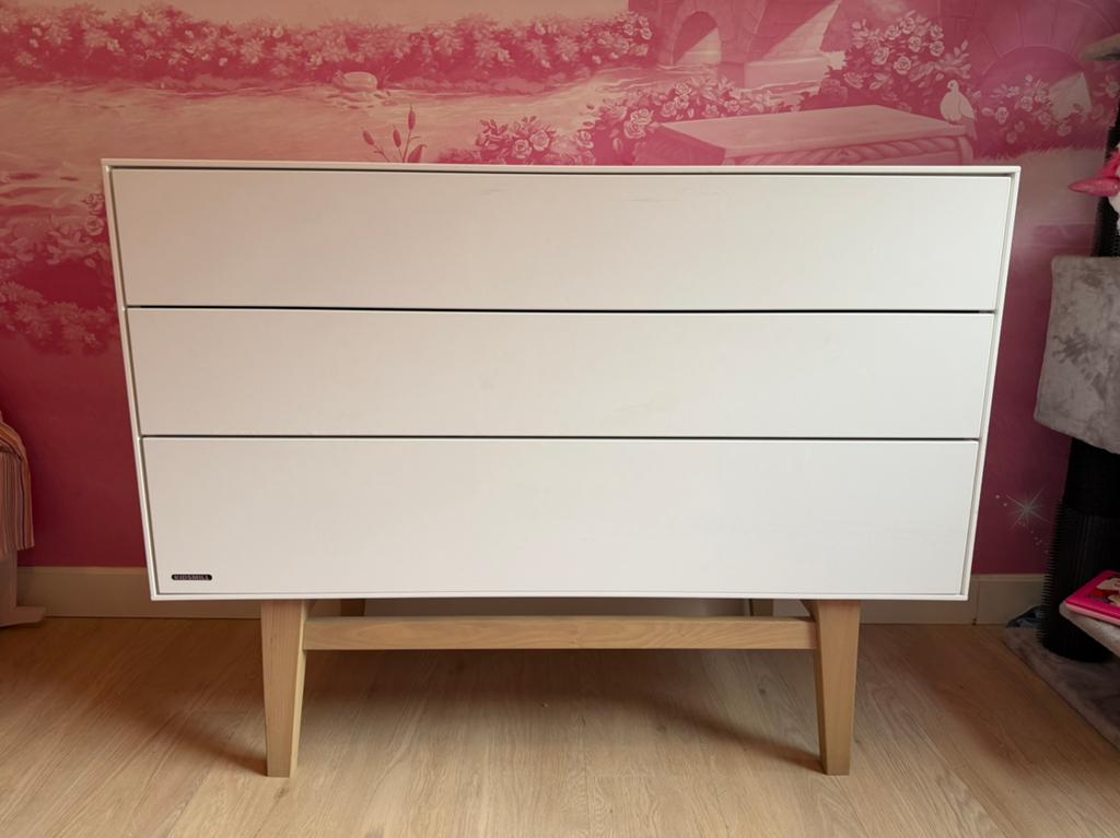 Kidsmill Noud Commode 3L Wit - Gebruikt, Ophalen, Gebruikt, 50 tot 70 cm, 90 tot 105 cm