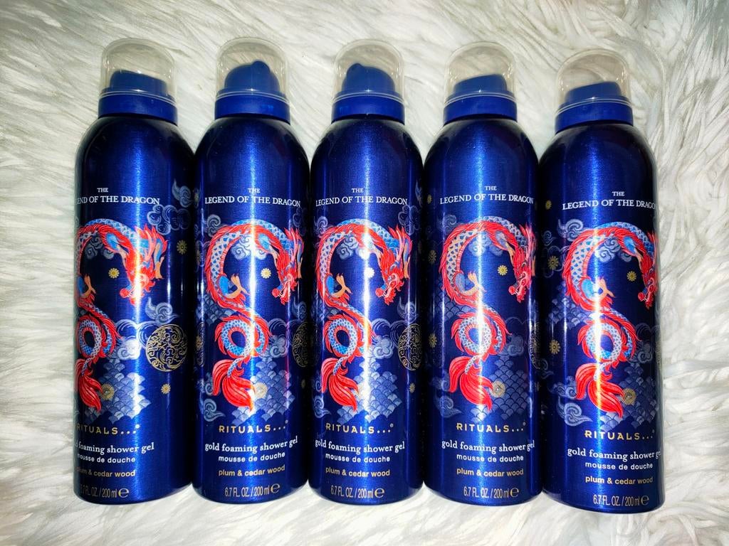 5x Rituals Legend of Dragon Douchefoams foam shower douche, Ophalen of Verzenden, Nieuw