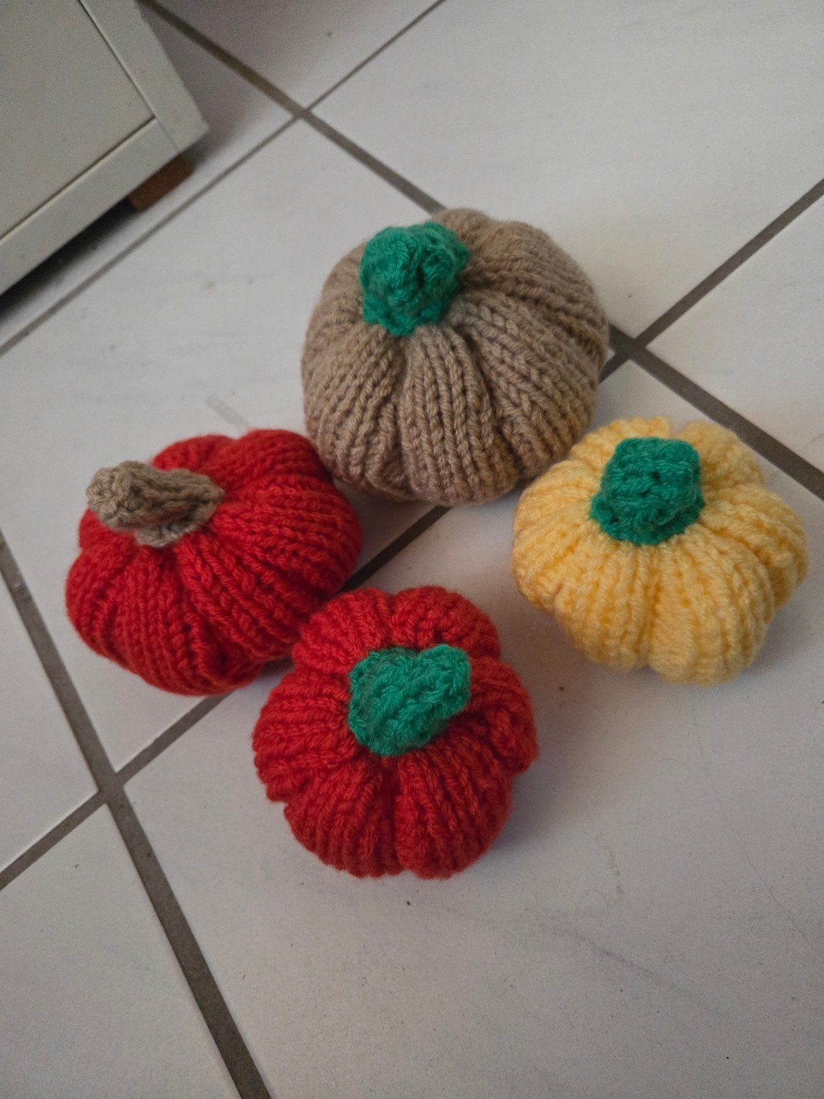 4 pompoenen, Ophalen of Verzenden, Nieuw
