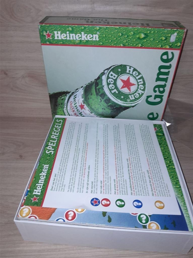 Heineken the game - s4930, Hobby en Vrije tijd, Gezelschapsspellen | Bordspellen, Verzenden, Zo goed als nieuw