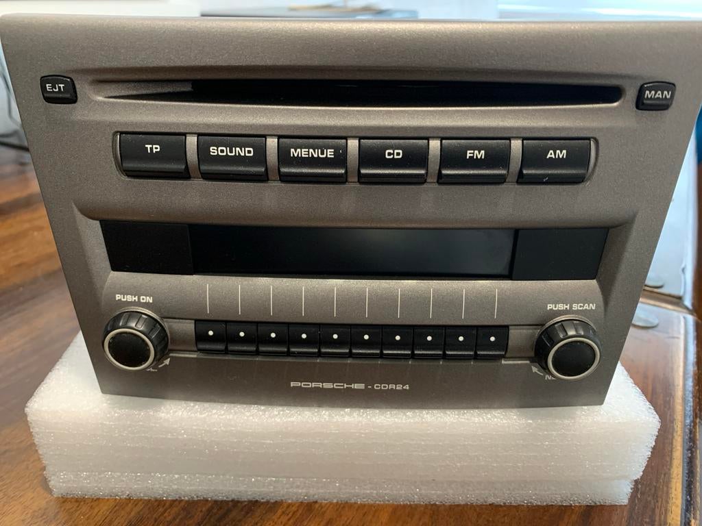 Porsche CDR24 Autoradio - Origineel en Functioneel, Ophalen of Verzenden, Gebruikt