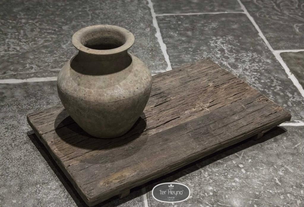 Bajot oud hout plank oude houten stoer sober landelijk, Huis en Inrichting, Verzenden, Nieuw