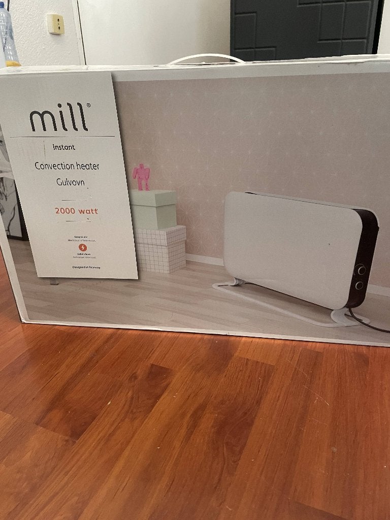 Convection heater, 30 tot 80 cm, Minder dan 60 cm, Zo goed als nieuw, Ophalen