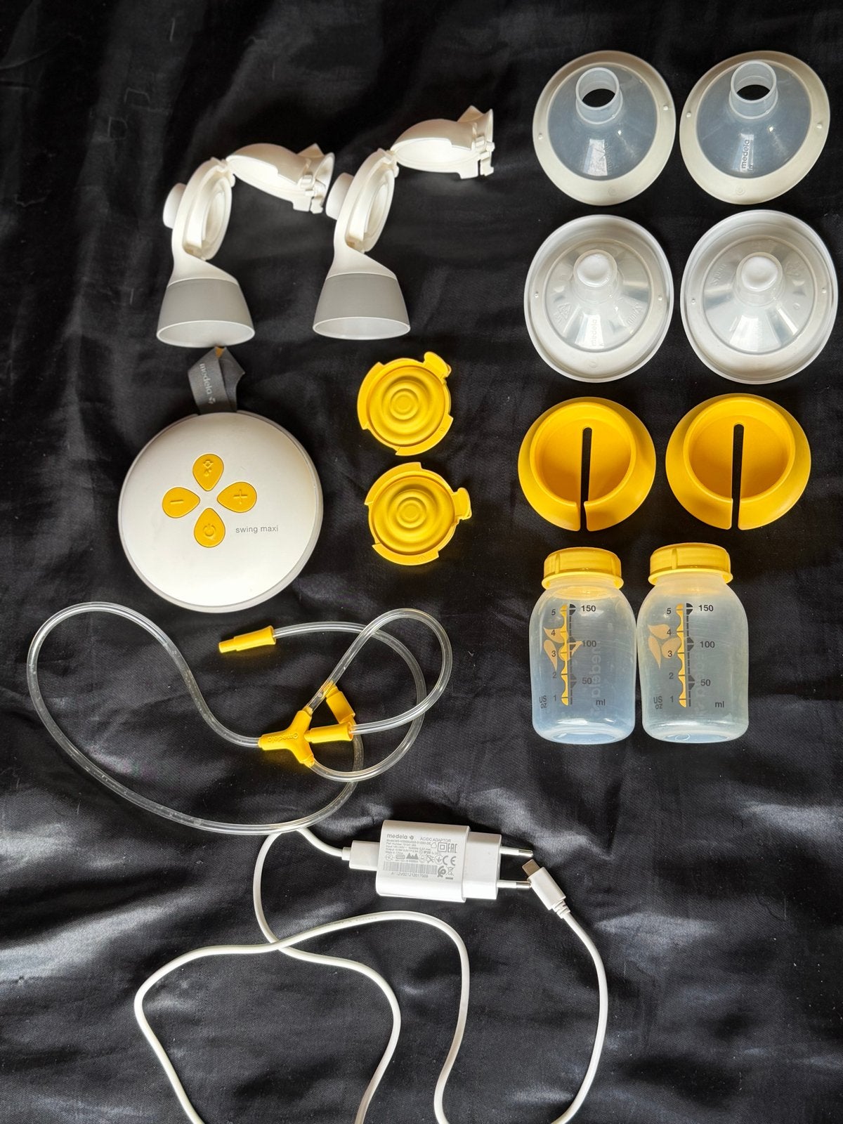Medela Swing Maxi Dubbele Elektrische Borstkolf, Ophalen, Gebruikt, Dubbelzijdig, Medela