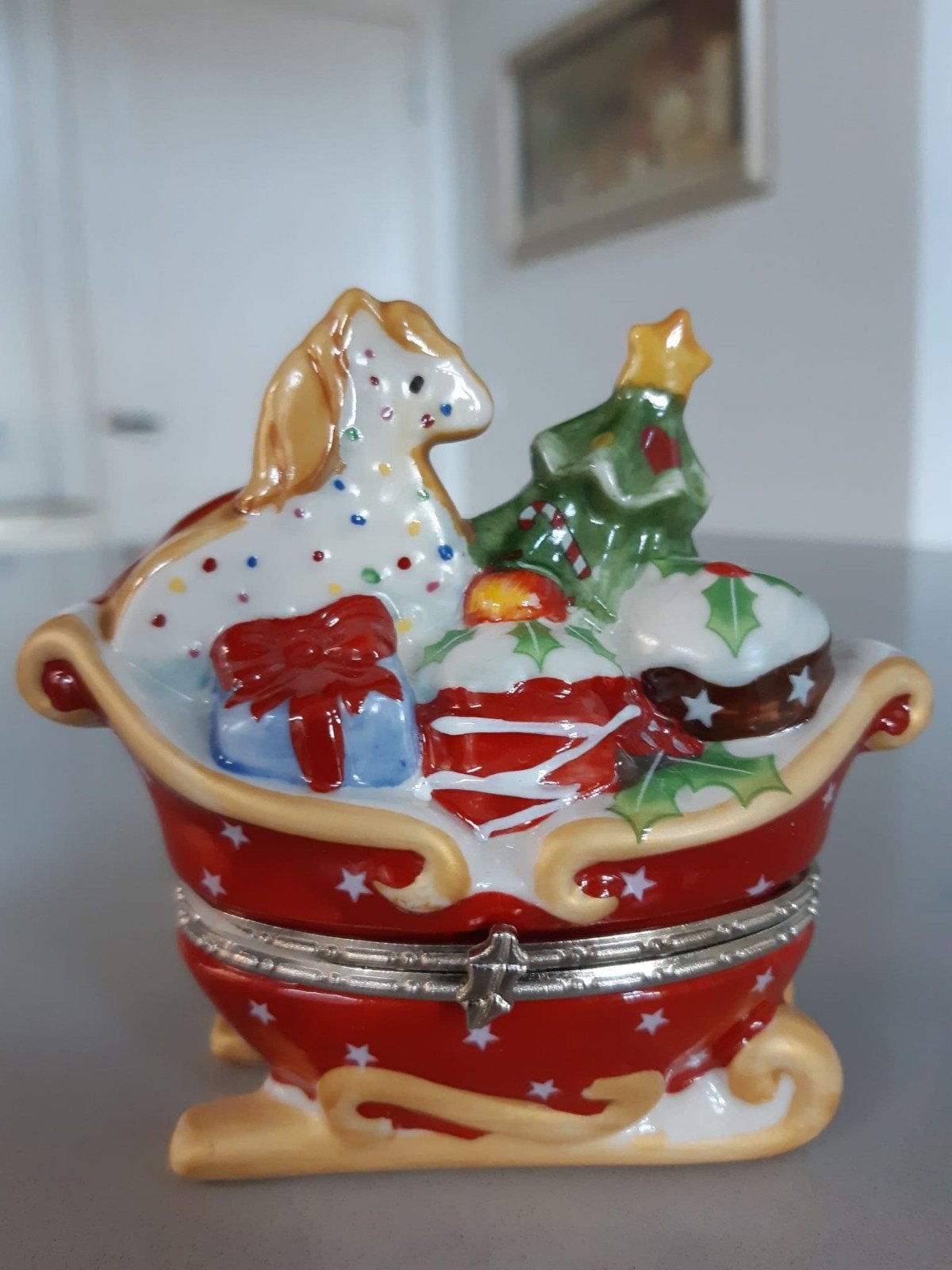 Kerst Dekseldoosje Villeroy en Boch Winter Bakery Decoration, Ophalen of Verzenden, Nieuw