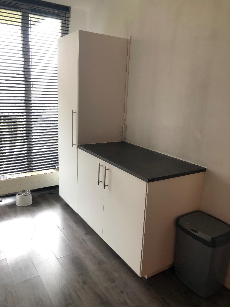 IKEA keukenblok, Ophalen, Gebruikt, Wit, 150 tot 200 cm
