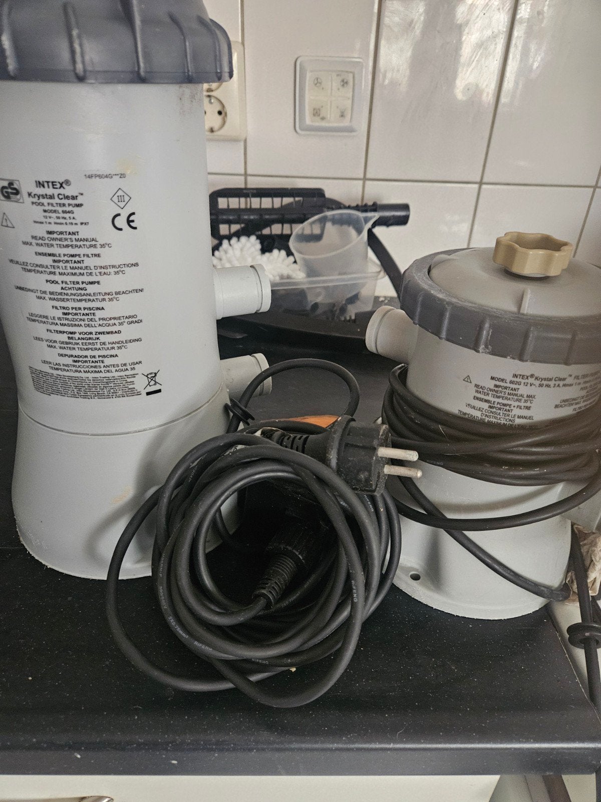 Zwembad pompen, Ophalen of Verzenden, Gebruikt