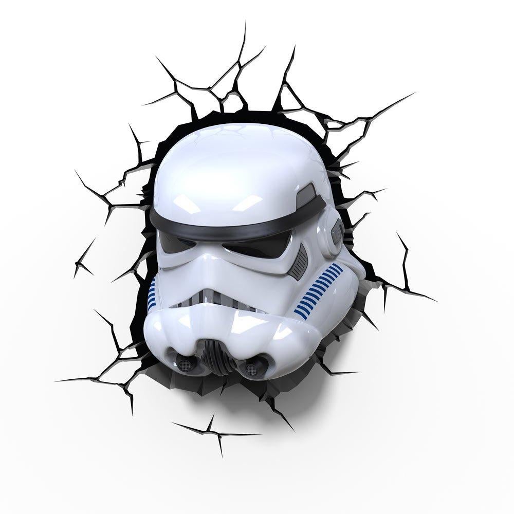 Star Wars Stormtrooper 3D Wand Lamp NIEUW !!, Verzamelen, Star Wars, Ophalen of Verzenden, Nieuw, Overige typen