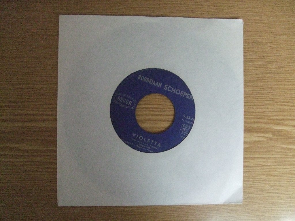 BOBBEJAAN SCHOEPEN   VIOLETTA / IK BEHOOR JOU VOOR HET LEVEN, Cd's en Dvd's, 7 inch, Ophalen of Verzenden, Zo goed als nieuw, Nederlandstalig