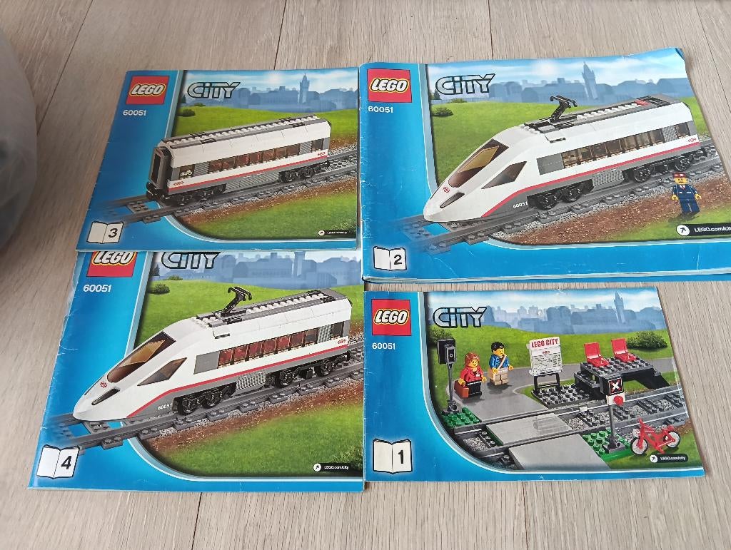 Lego trein 60051, City, Lego, Compleet, Ophalen of Verzenden