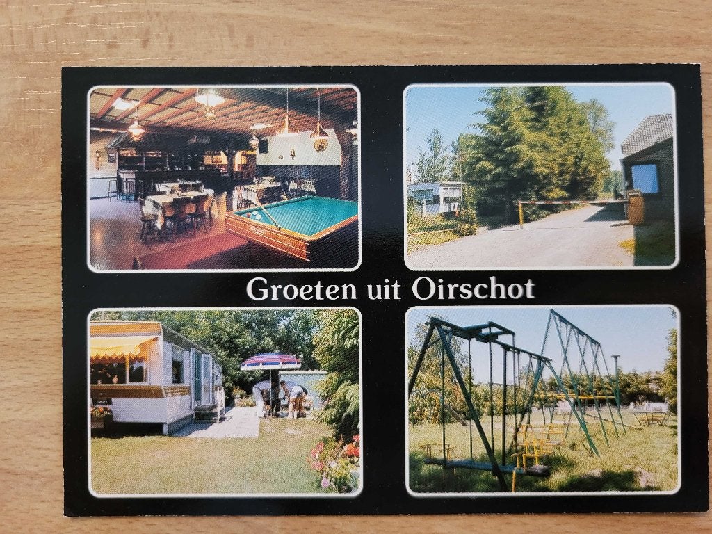 ansicht Oirschot vierluik, Ophalen of Verzenden, 1960 tot 1980, Noord-Brabant