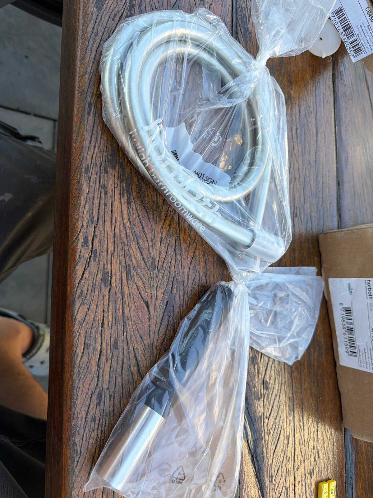Hotbath losse handdouche met 1,5m slang., Ophalen, Nieuw, Rvs, Douche
