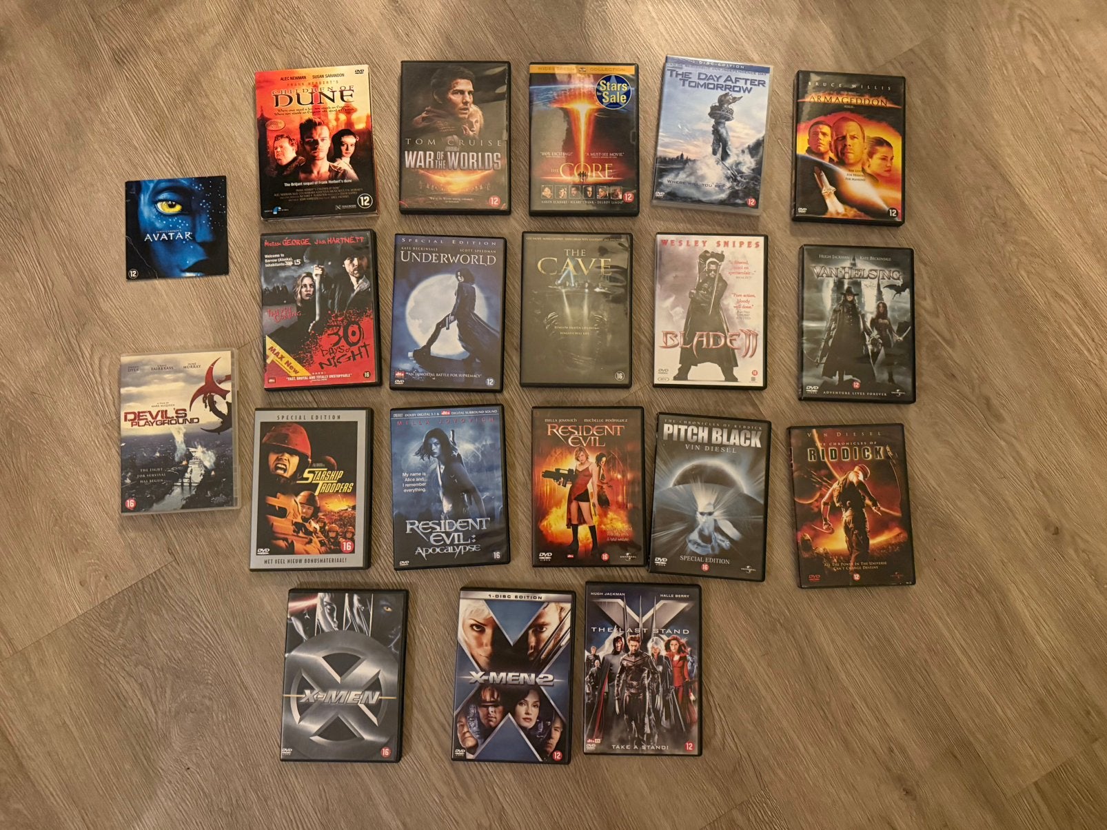 Diverse dvd’s science fictions films, Ophalen of Verzenden, Zo goed als nieuw