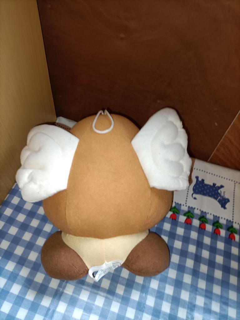 Goomba knuffel met vleugels 25 cm groot, Ophalen of Verzenden, Zo goed als nieuw, Overige typen