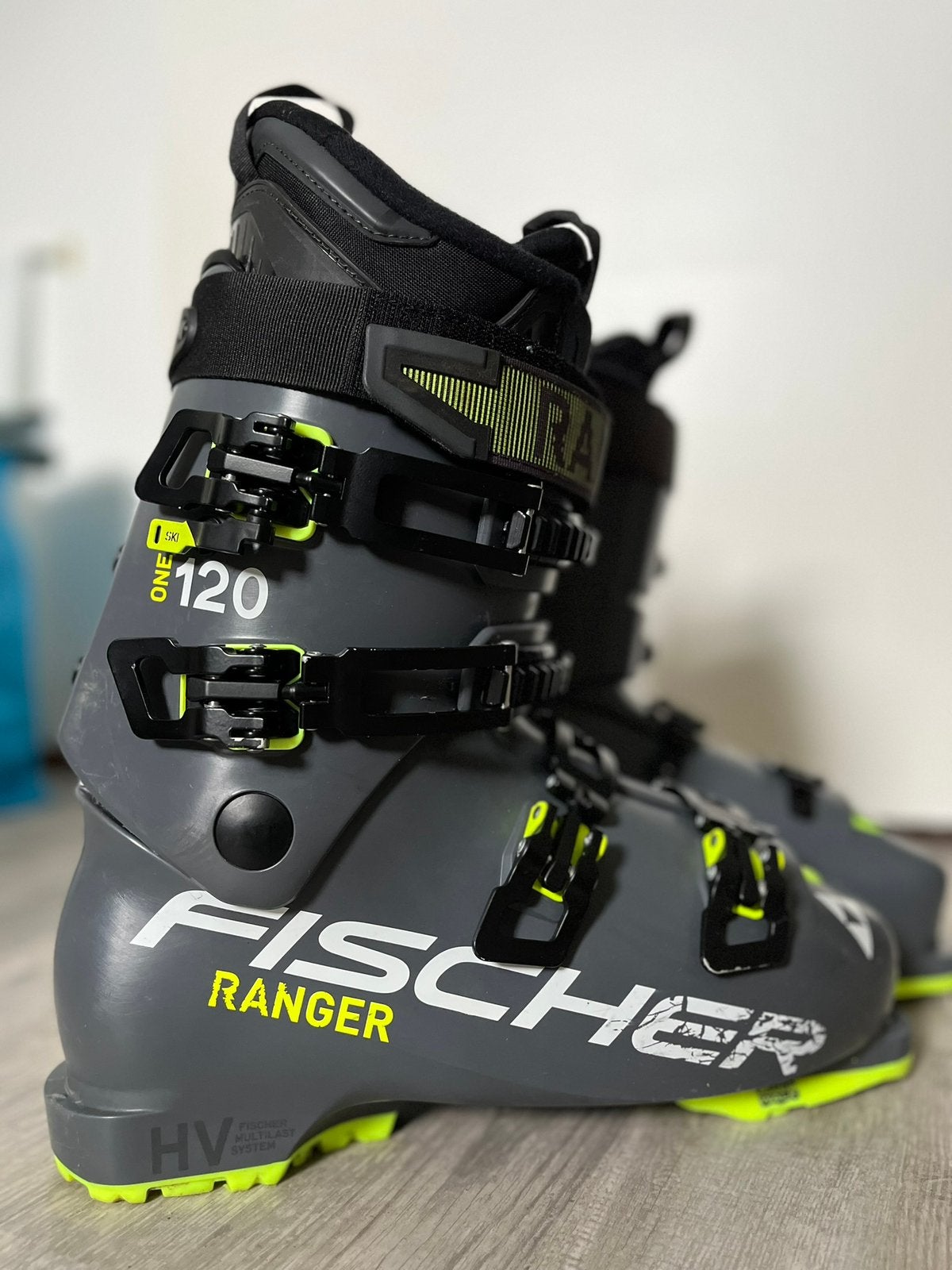 Skischoen Fischer Ranger One maat 44-45, Ophalen, Fischer, 100 tot 140 cm, Schoenen