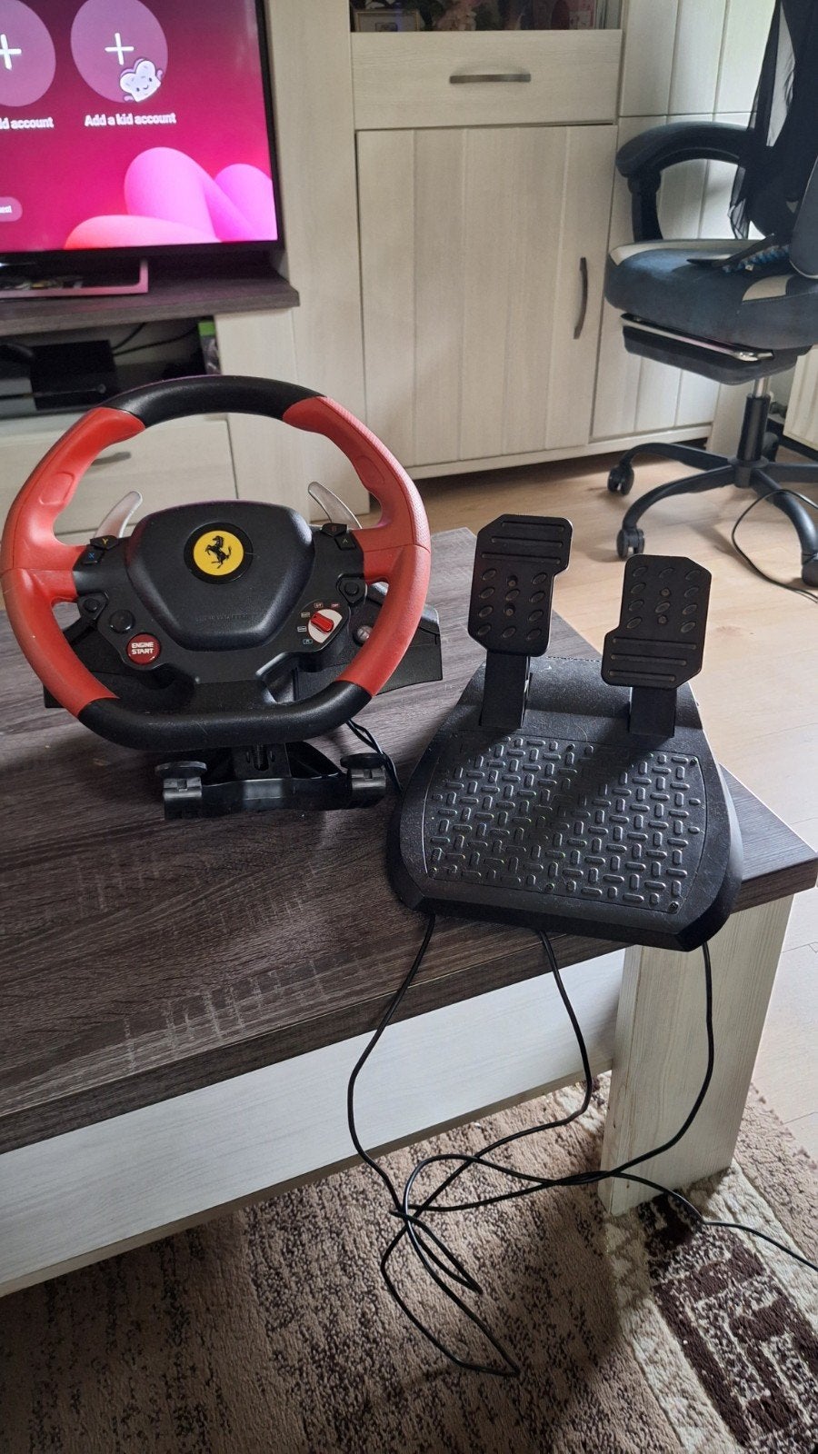 Thrustmaster Ferrari 458 Spider Racing Wheel, Ophalen of Verzenden, Gebruikt
