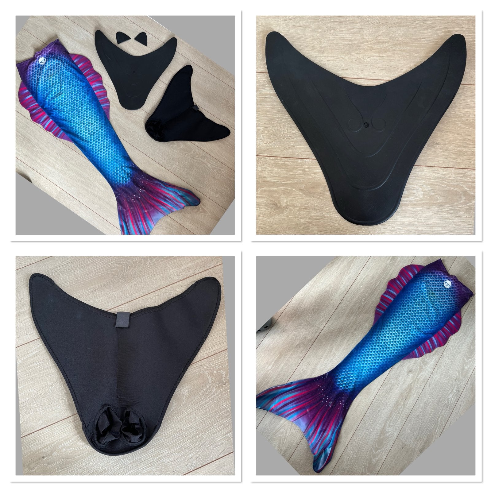 Zeemeerminstaart (small) met Monovin., Meisje, One size, Ophalen of Verzenden, Zo goed als nieuw