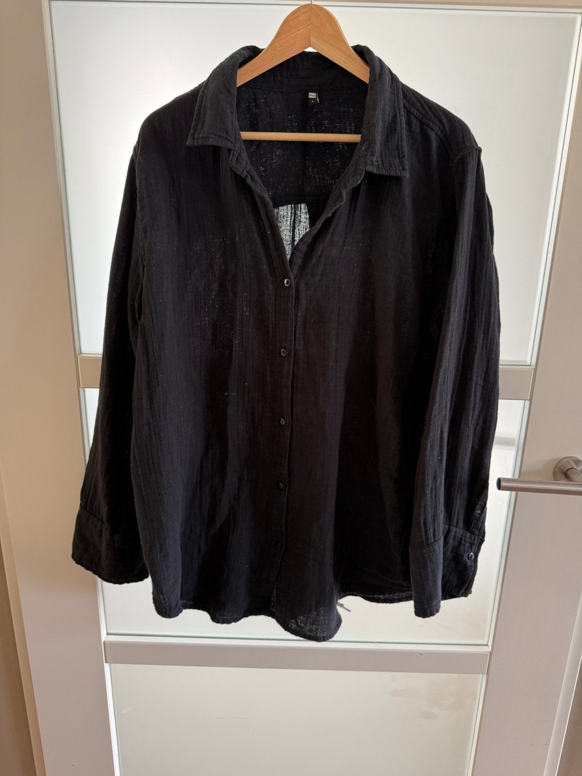 Hema blouse maat L Zwart, Ophalen of Verzenden, Gedragen, Maat 42/44 (L), Zwart