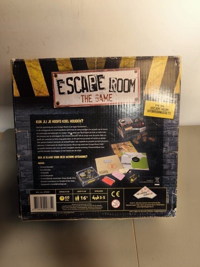 Escape Room The Game startersset, Ophalen of Verzenden, Nieuw