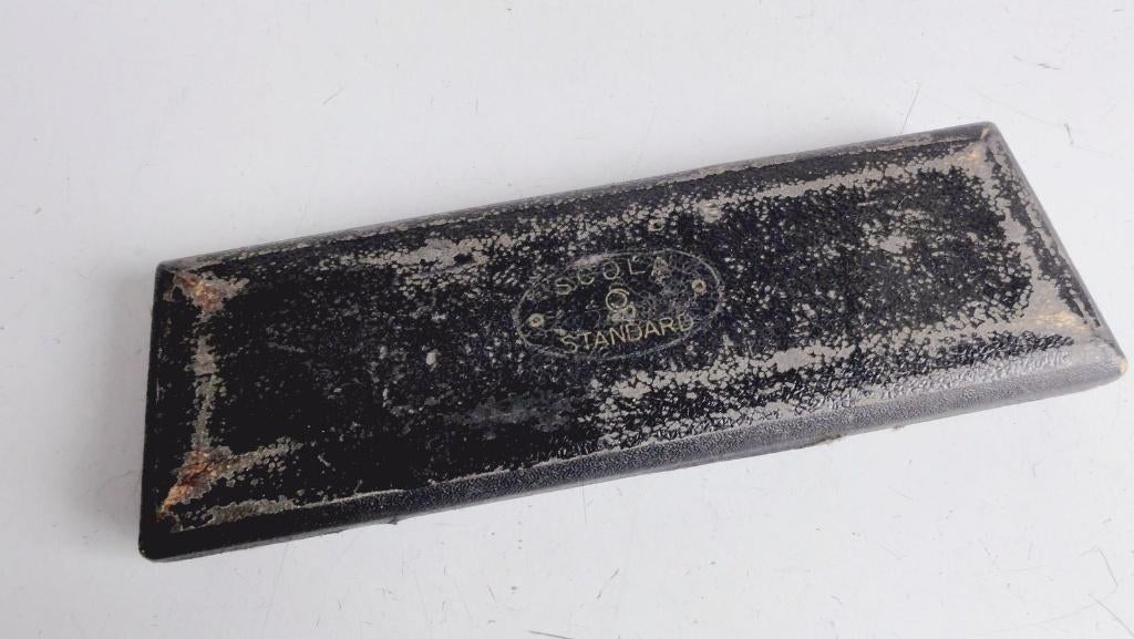 Passerdoos, antiek uit Tsjechie Skola Standard, Antiek en Kunst, Ophalen of Verzenden