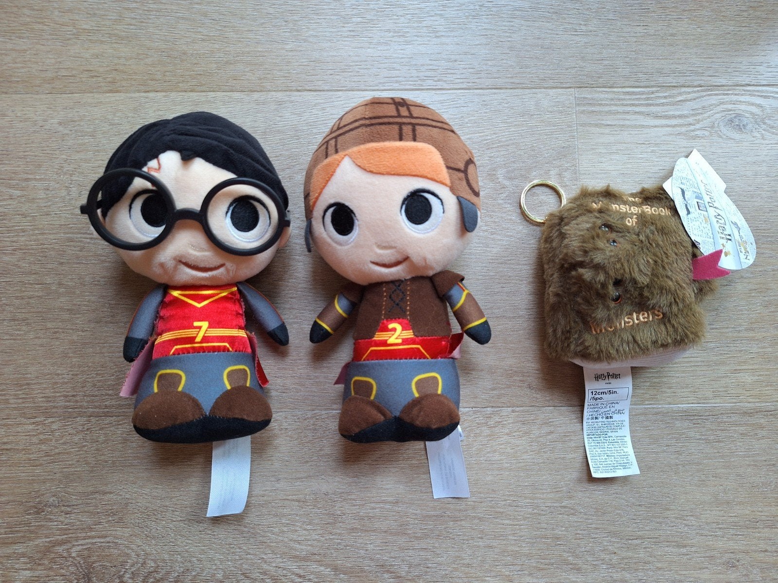 Funko knuffels Harry Potter en Ron pluche + Monsterboek, Verzamelen, Ophalen of Verzenden, Zo goed als nieuw, Overige typen