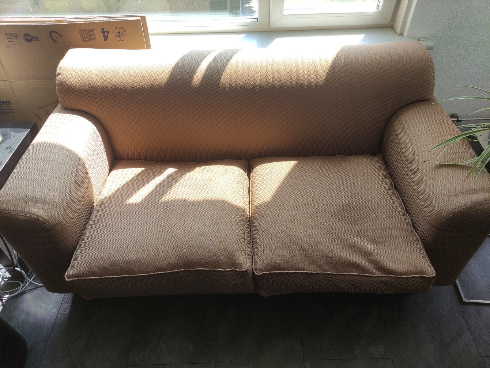 Gelderlander bank, gratis afhalen!, Huis en Inrichting, Ophalen, Gebruikt, 150 tot 200 cm, Tweepersoons