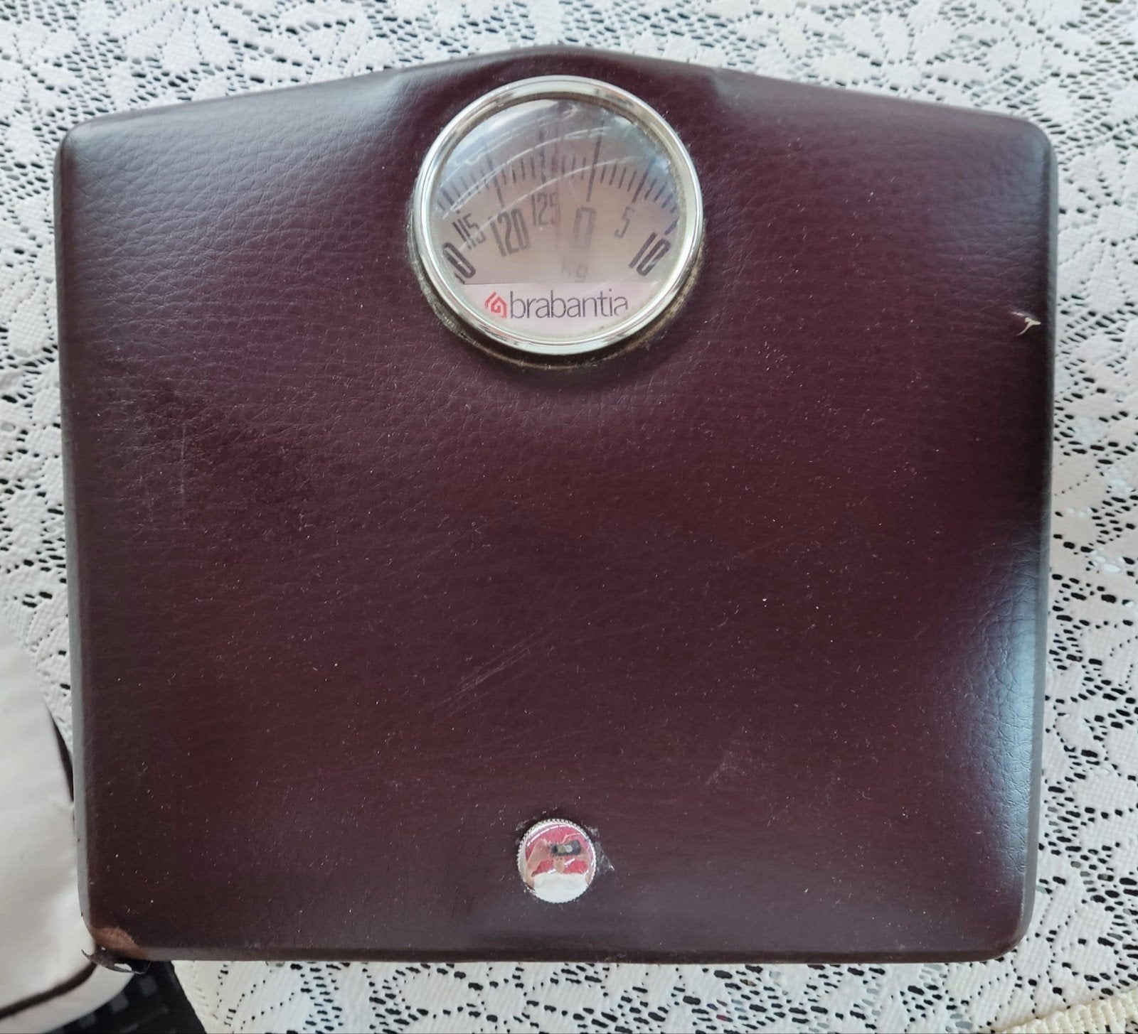 Brabantia personenweegschaal uit de jaren '70, Ophalen, 1 tot 500 gram, Personenweegschaal, 100 kg of meer