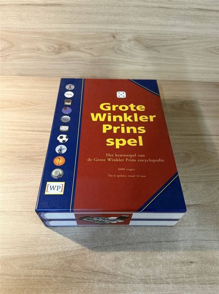 grote winkler prins spel - s6868, Hobby en Vrije tijd, Gezelschapsspellen | Bordspellen, Verzenden, Zo goed als nieuw