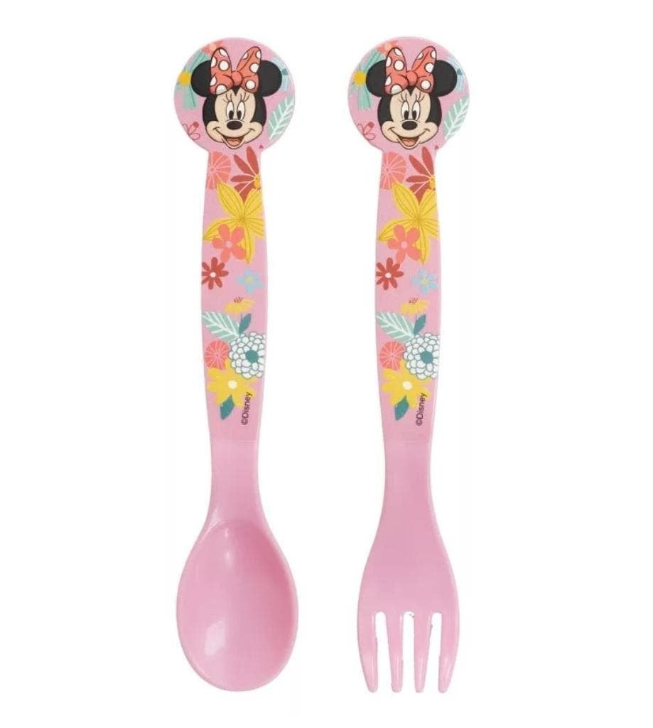 Minnie Mouse Bestek / Disney besteksetje - Vork en Lepel, Overige typen, Nieuw, Ophalen of Verzenden, Nvt