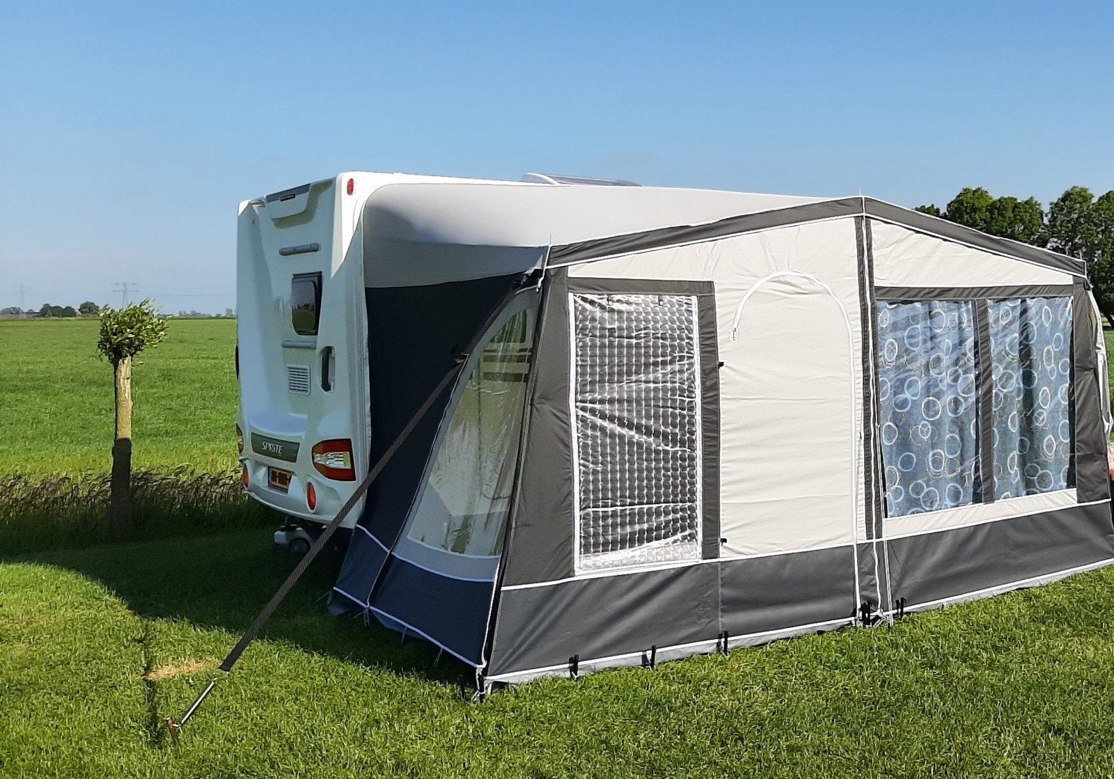 Caravan luifel maat 7., Caravans en Kamperen, Ophalen, Zo goed als nieuw