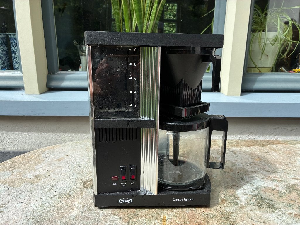 Koffiezetapparaat Douwe Egberts Technivorm MoccaMaster, Witgoed en Apparatuur, Koffiezetapparaten, Zo goed als nieuw, Gemalen koffie