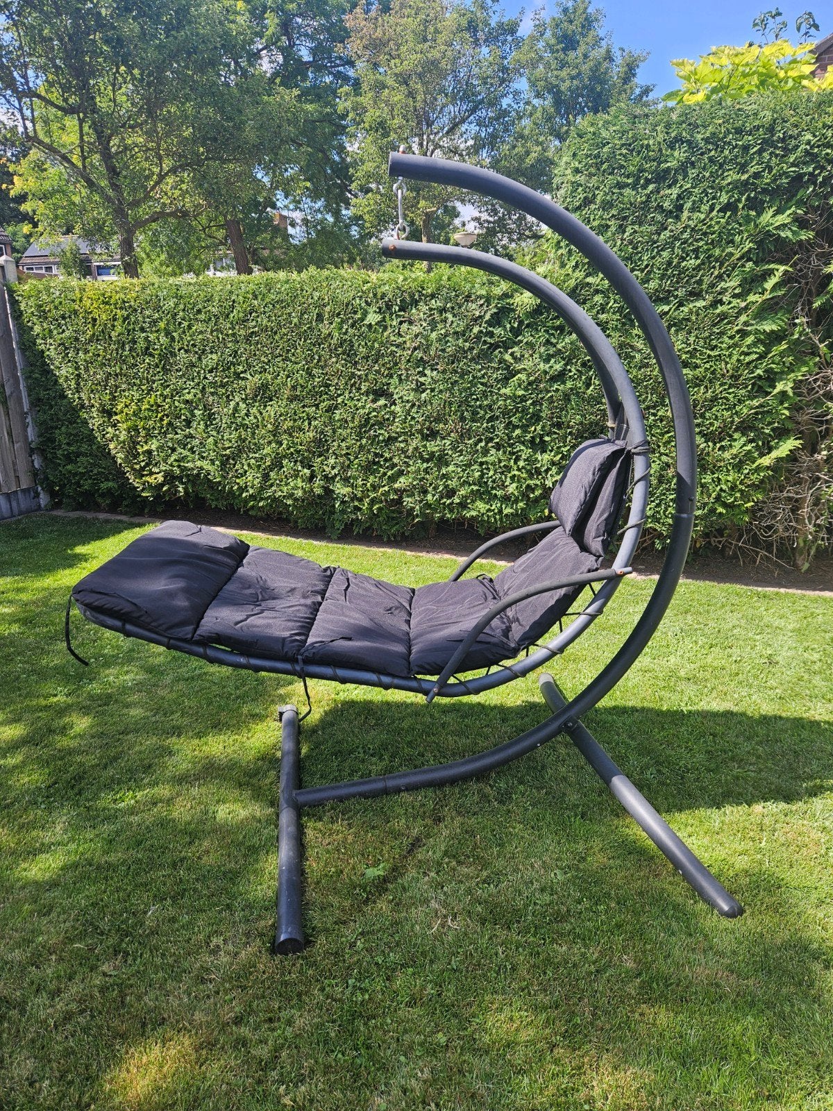 Comfortabele hangstoel met kussen voor buiten, Ophalen, Buiten