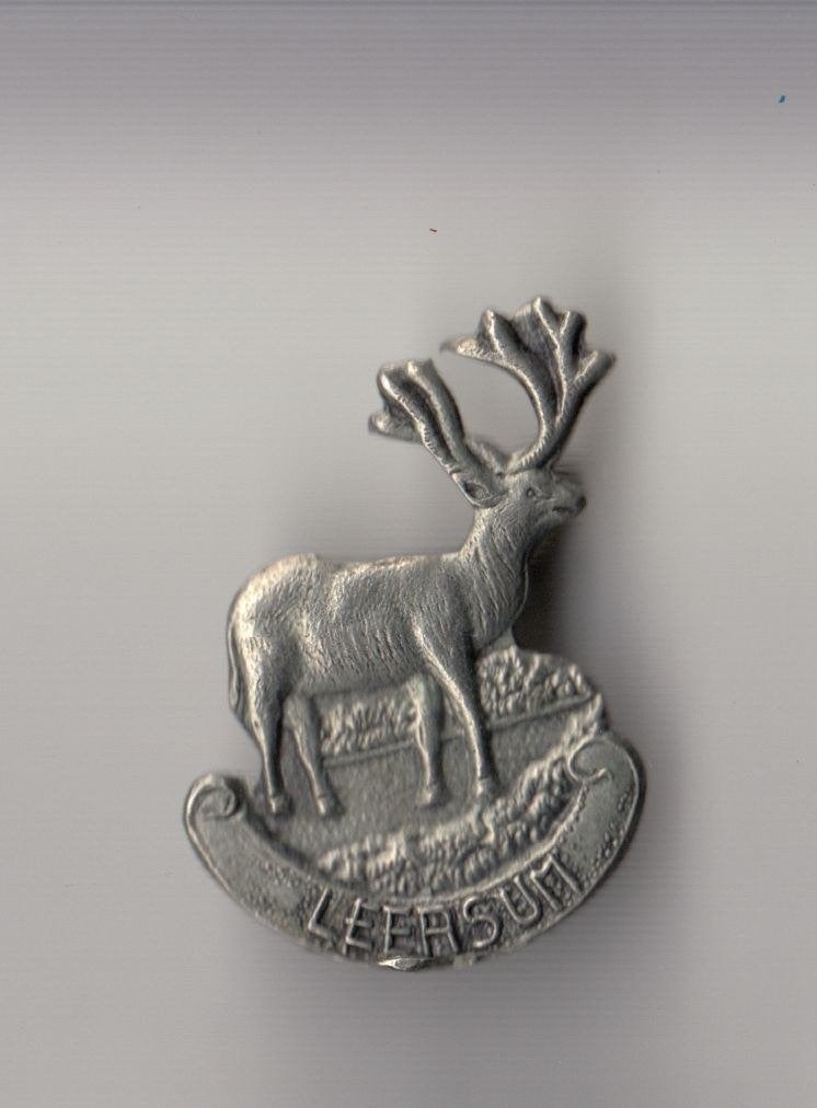 Leersum Hert broche, Gebruikt, Niet vindbaar, Niet vindbaar, Speldje of Pin