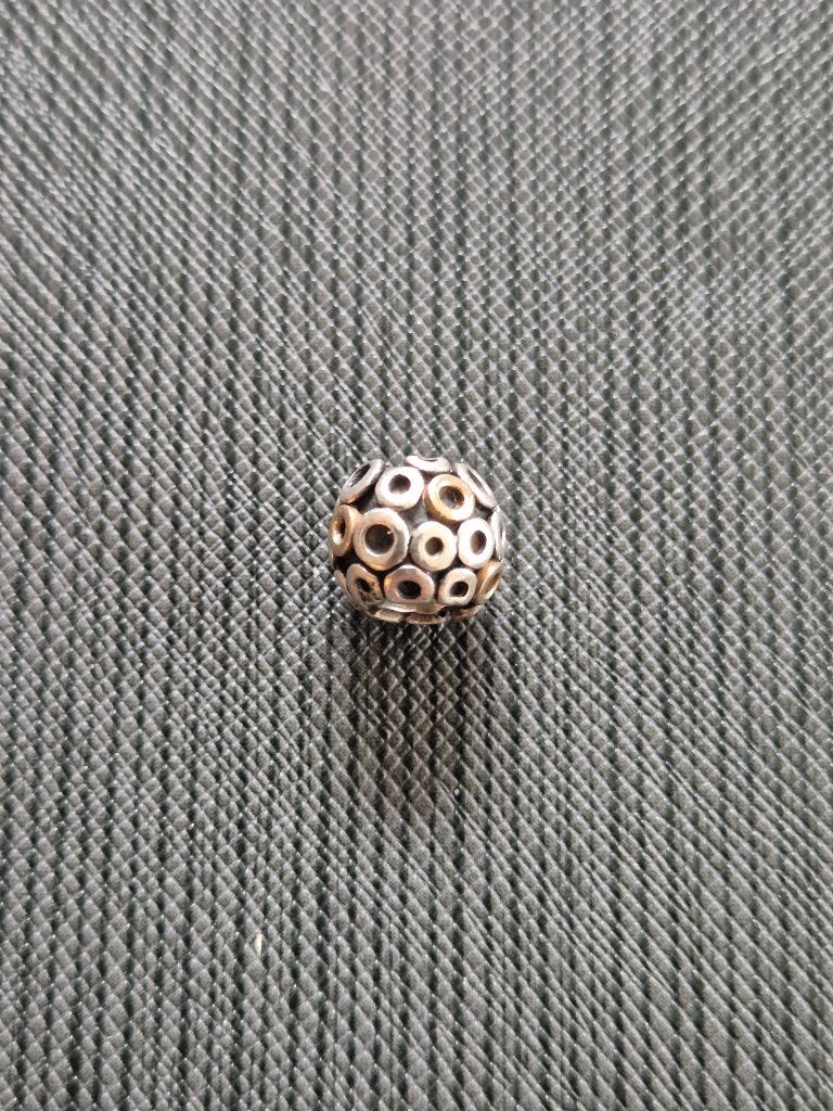 Originele Pandora ‘O’ charm, Gebruikt, Pandora, Ophalen of Verzenden, 1 bedel