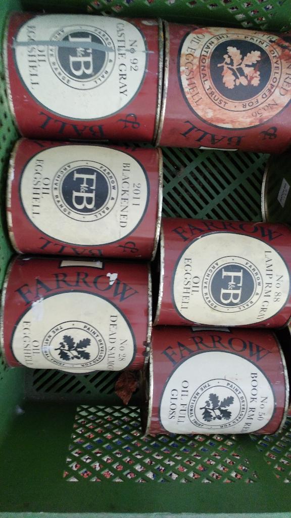 Farrow and Ball verf muren en houtwerk oud en nieuw, Ophalen, Gebruikt, Wit