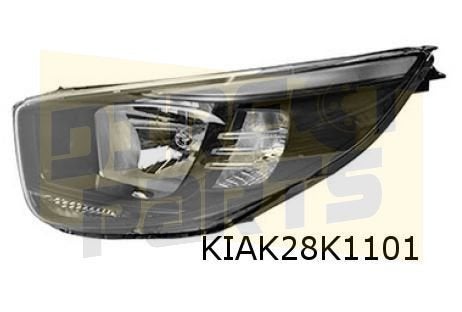 Kia Picanto koplamp Links (halogeen/reflector) Origineel  92, Kia, -, -, Nieuw