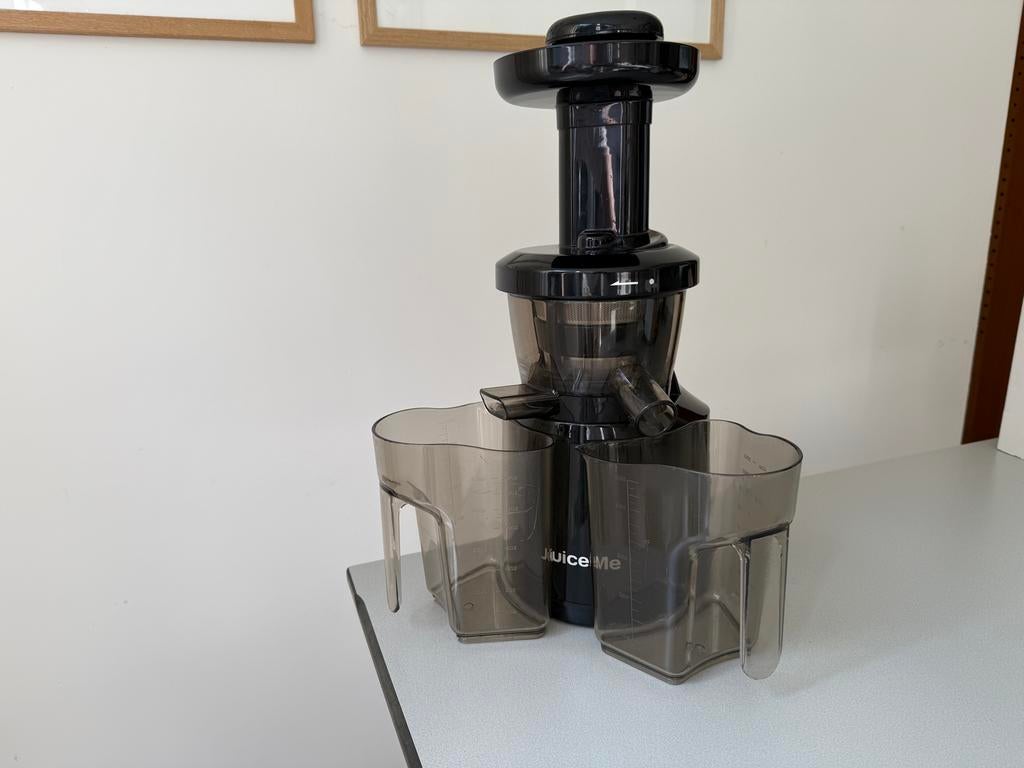 Zeer krachtige JuiceMe Slowjuicer - Zo goed als nieuw, Ophalen of Verzenden, Zo goed als nieuw, Elektrisch, Slowjuicer