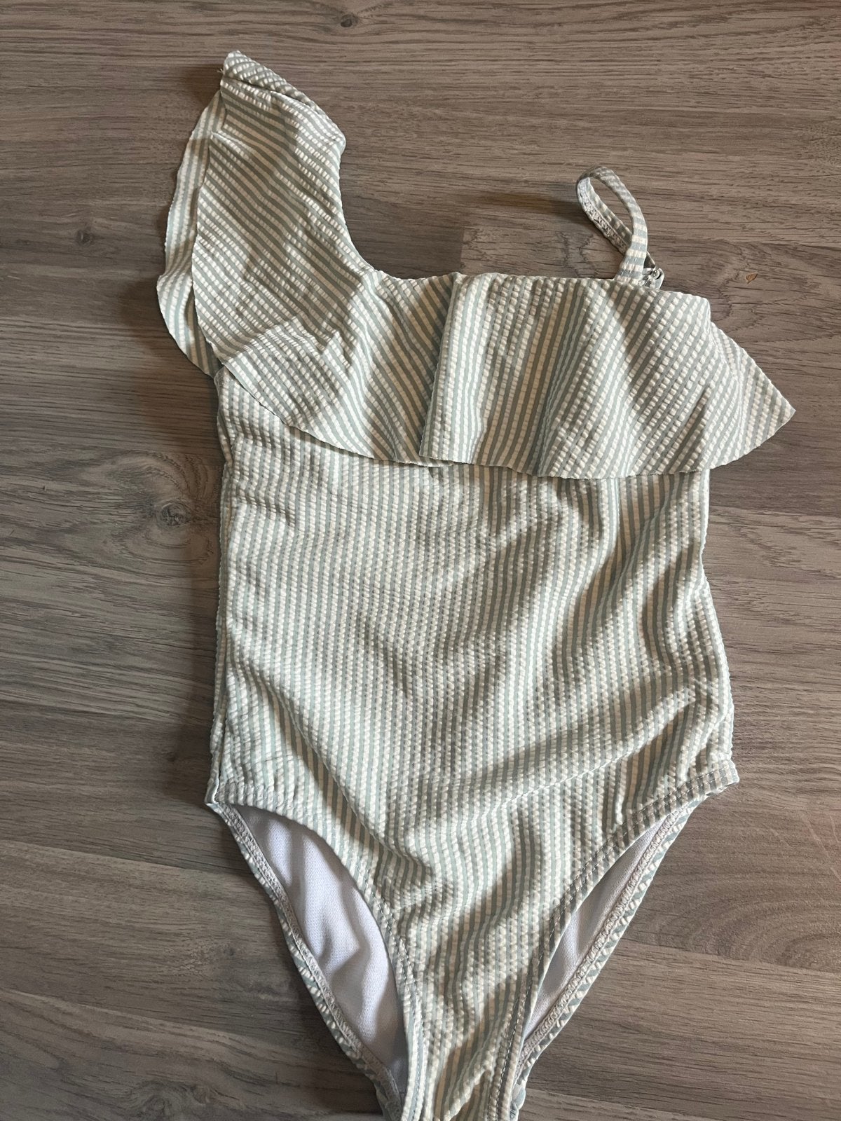 Zeeman gestreepte badpak voor meisjes - Zo goed als nieuw, Maat 98, Meisje, Badpak, Ophalen of Verzenden