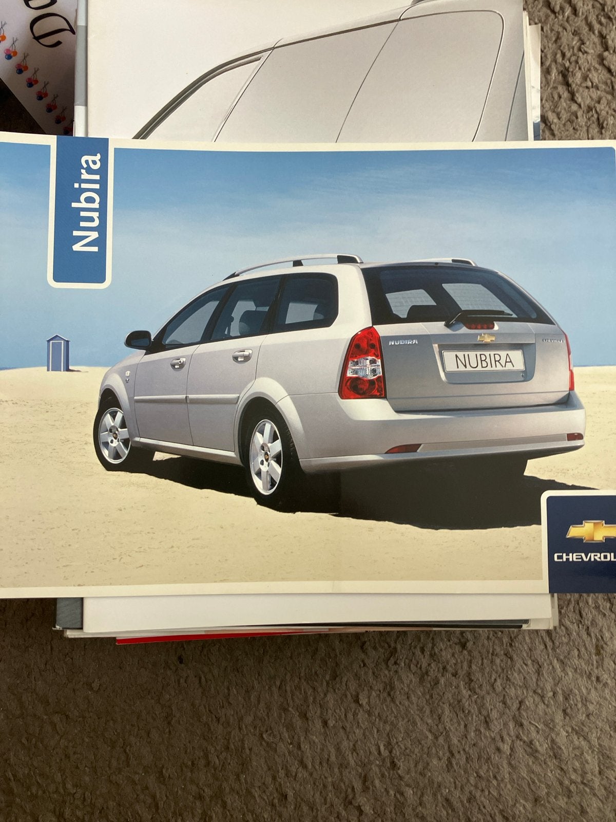 Chevrolet Nubira Stationwagon Brochure, Ophalen of Verzenden, Zo goed als nieuw, Chevrolet